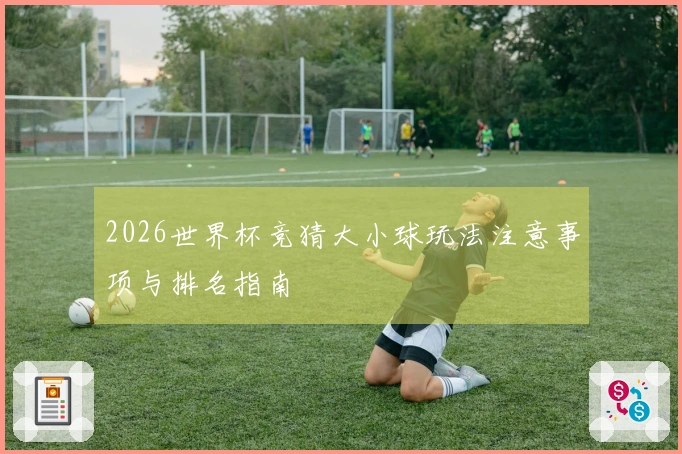 2026世界杯竞猜大小球玩法注意事项与排名指南